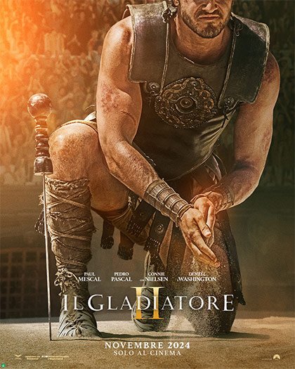 Locandina Film Il gladiatore 2