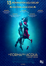 Locandina Film La Forma dell"Acqua - The Shape of Water