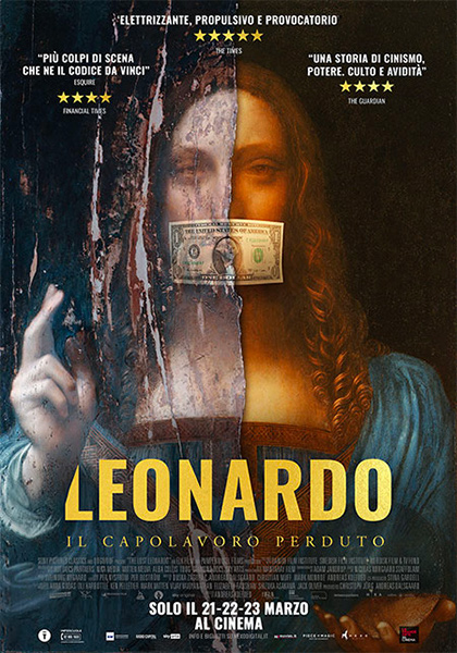 Locandina Film LEONARDO - IL CAPOLAVORO PERDUTO