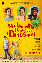 Locandina Film Mio Fratello Rincorre i Dinosauri