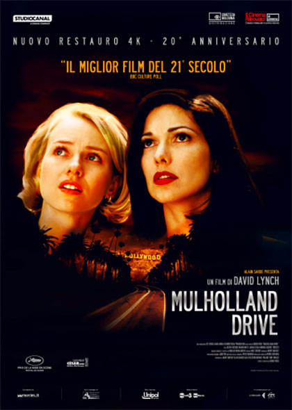 Locandina Film MULHOLLAND DRIVE