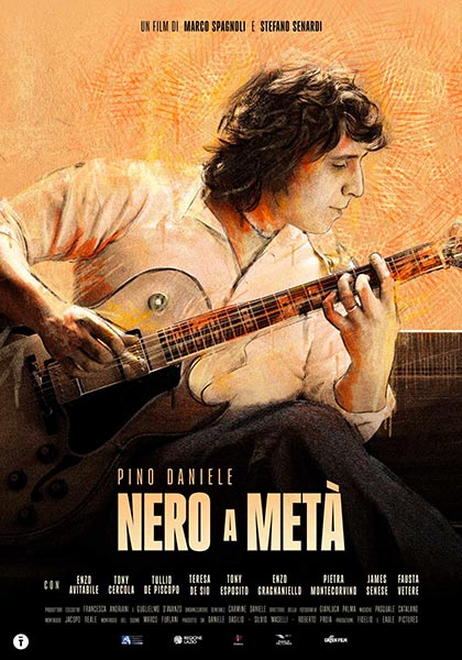 Locandina Film Pino Daniele - Nero a metà