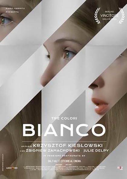 Locandina Film TRE COLORI - FILM BIANCO